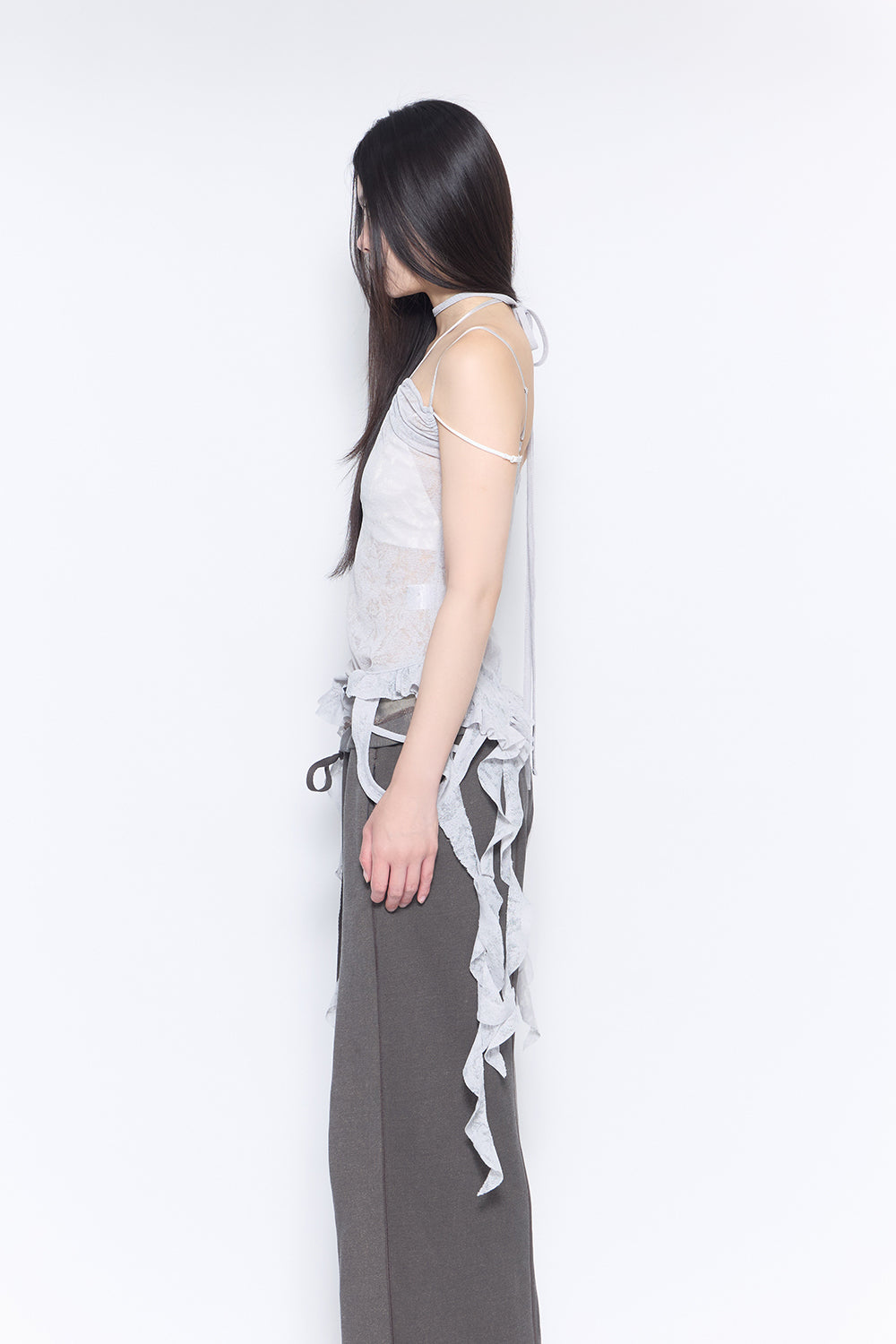 halter tail tops