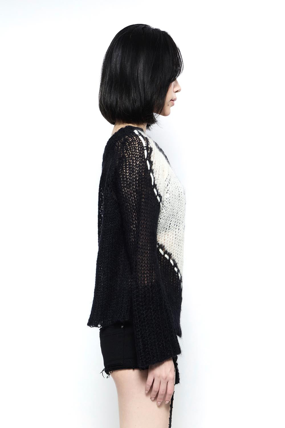 THEREDTHREAD / ザレッドスレッド】S big symbol knit
