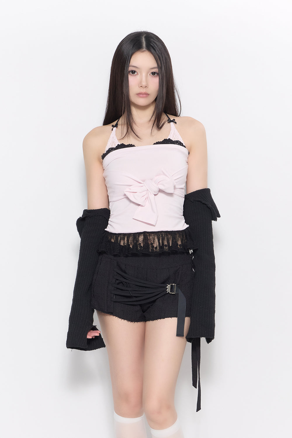 layered knot tops