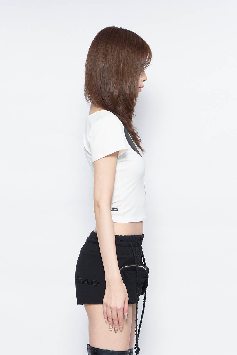 トップス theredthread S symbol bold print T-shirt THEREDTHREAD / ザレッドスレッド】S symbol bold print T-shirt