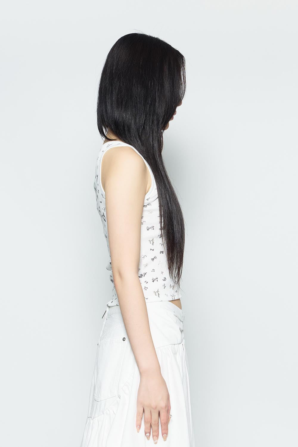 S ribbon jewel tank