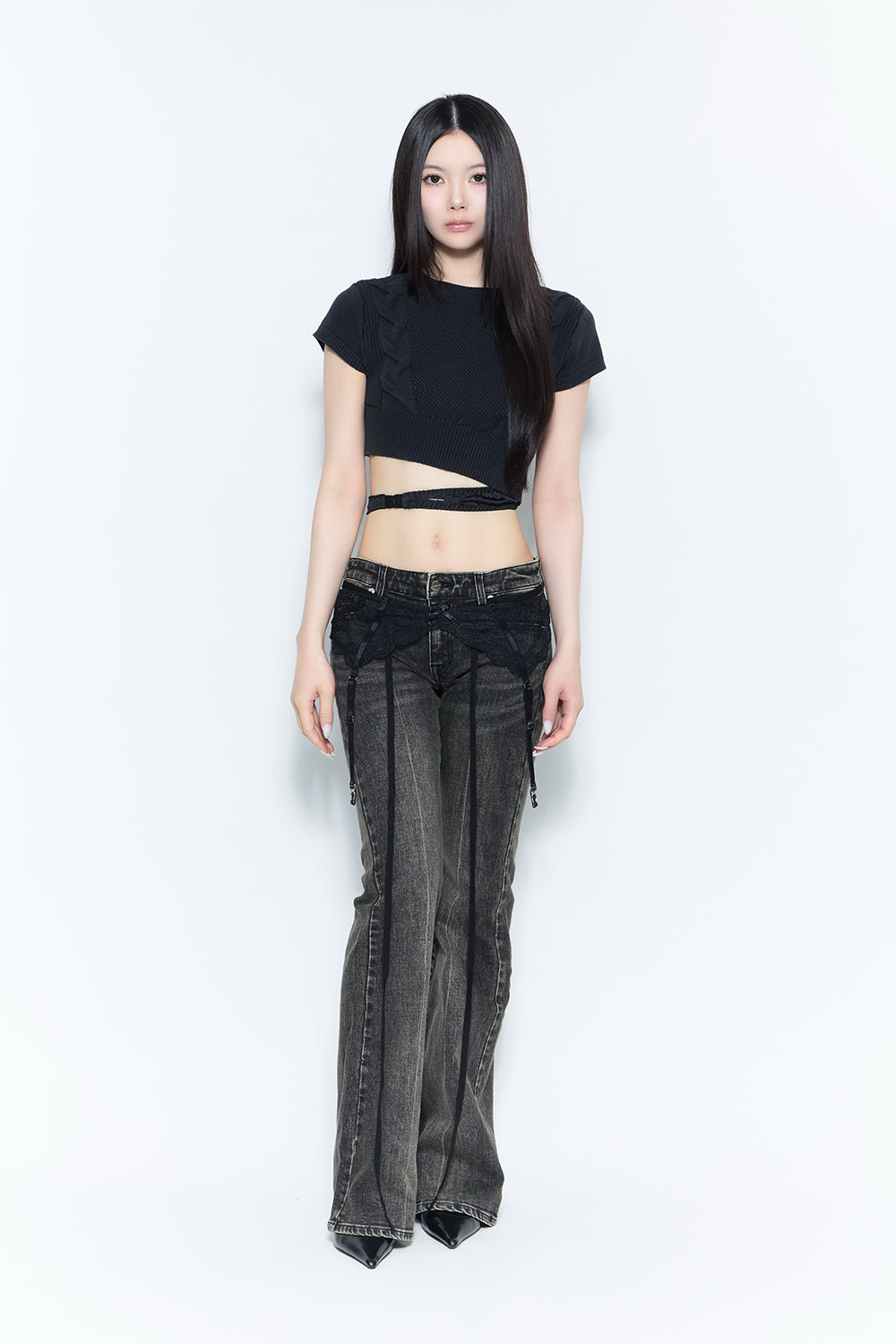 corded fit denim