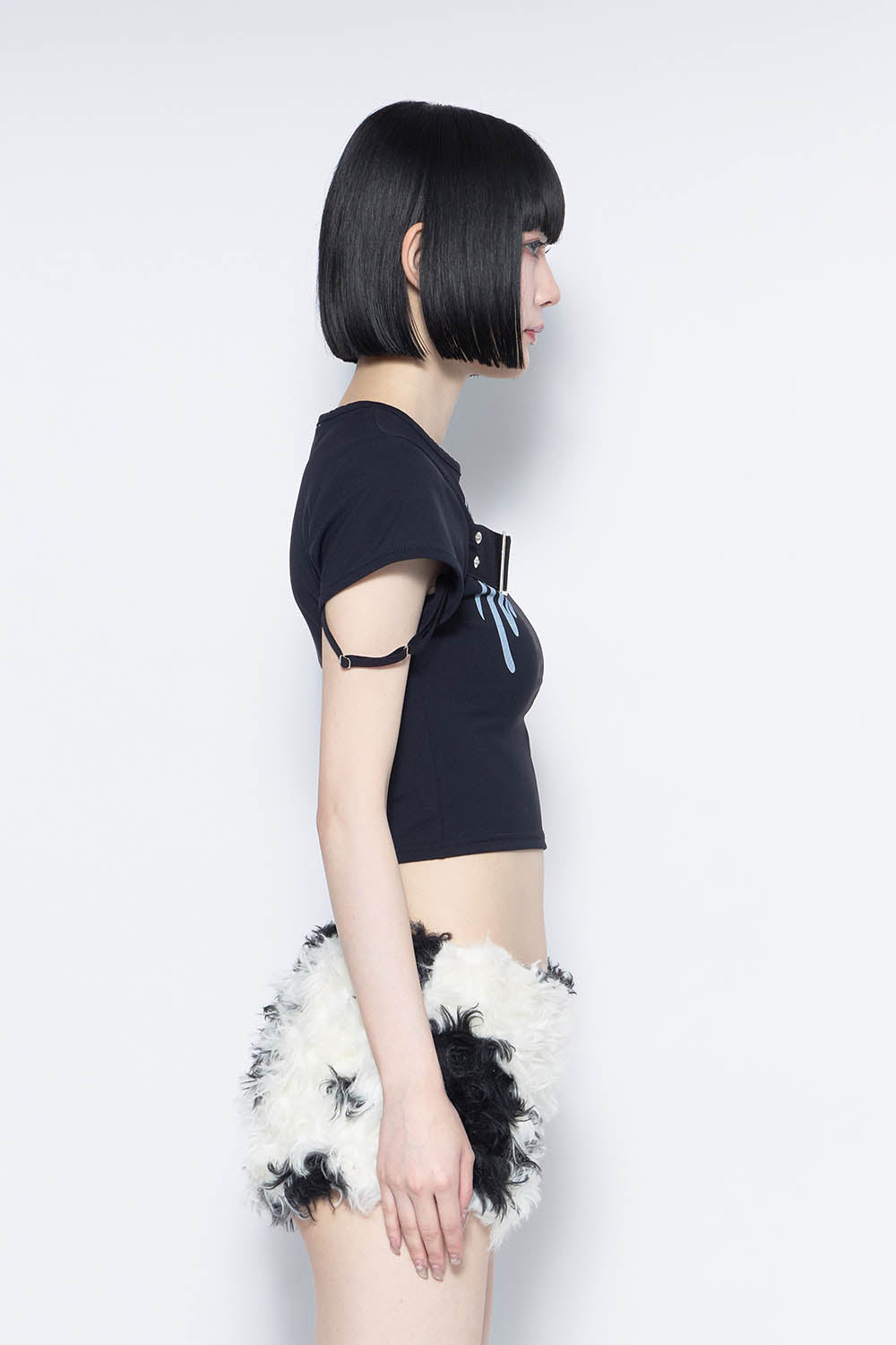 theredthread S logo belt tops Tシャツ ベルト THEREDTHREAD / ザレッドスレッド】S logo belt tops