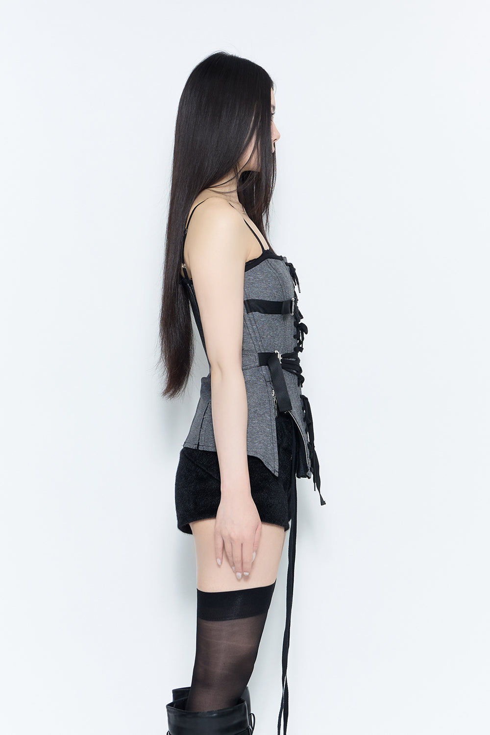 THEREDTHREAD】burlesque layered corset