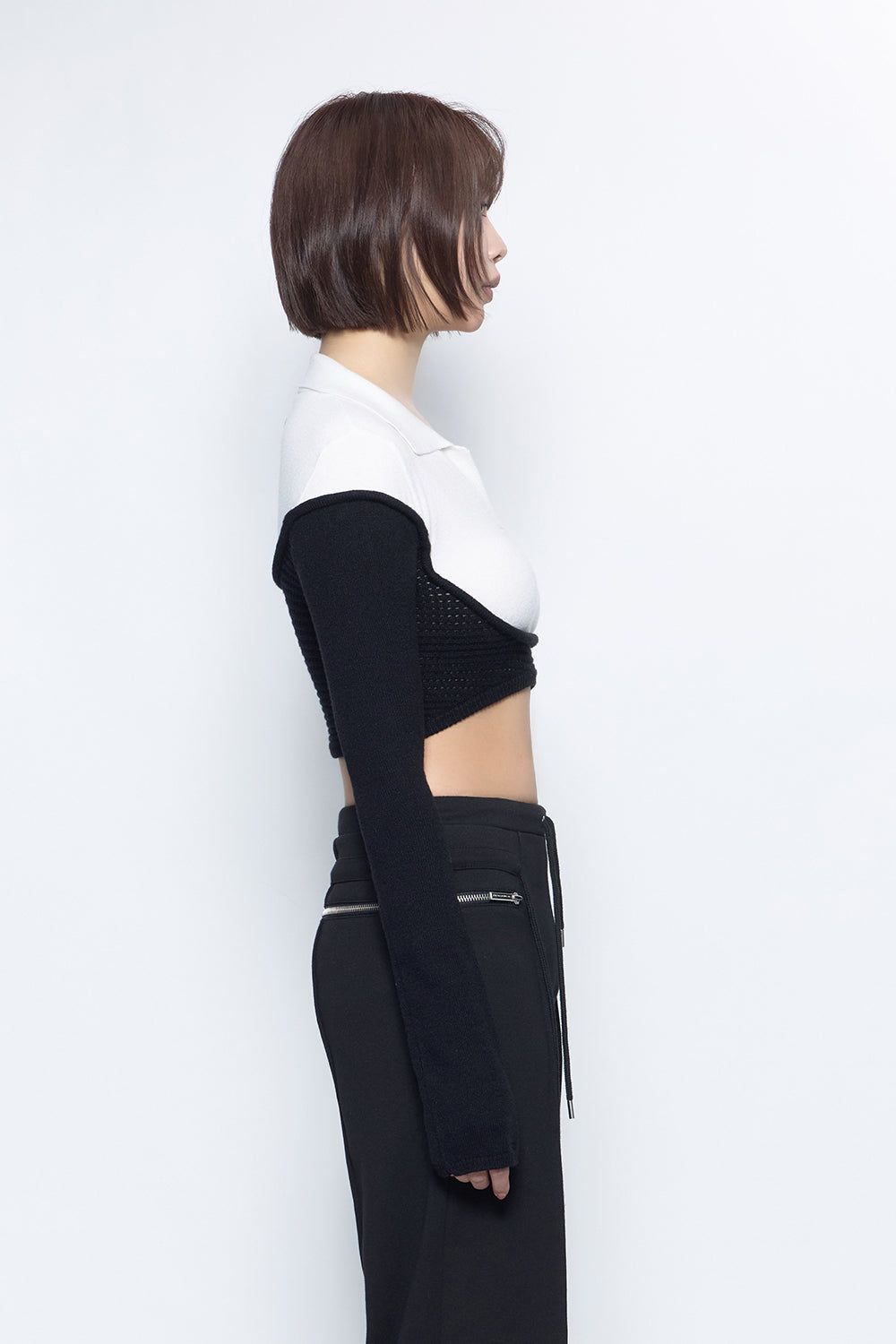 THEREDTHREAD / ザレッドスレッド】S layered skipper tops