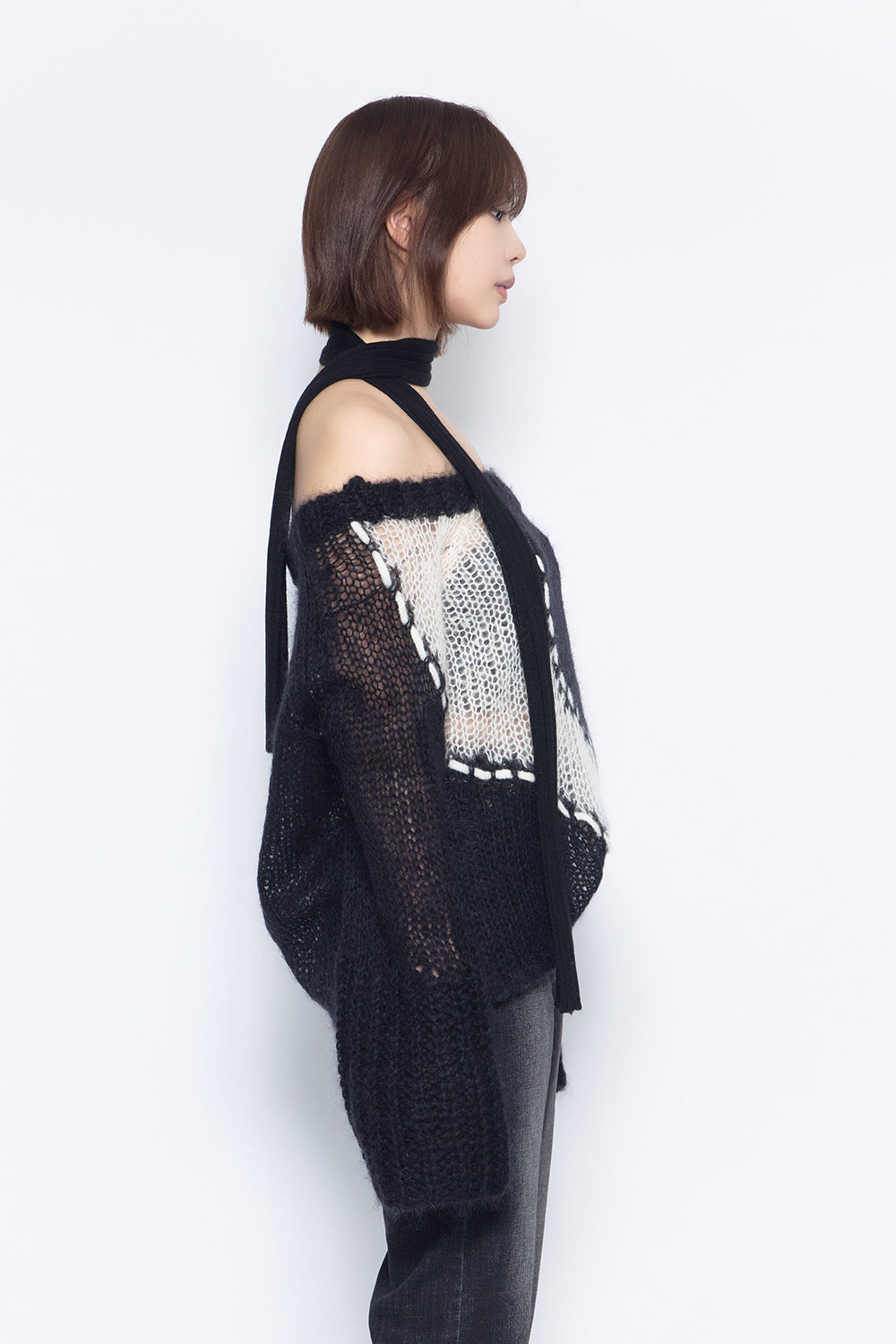 トップス S big symbol knit THEREDTHREAD / ザレッドスレッド】S big symbol knit