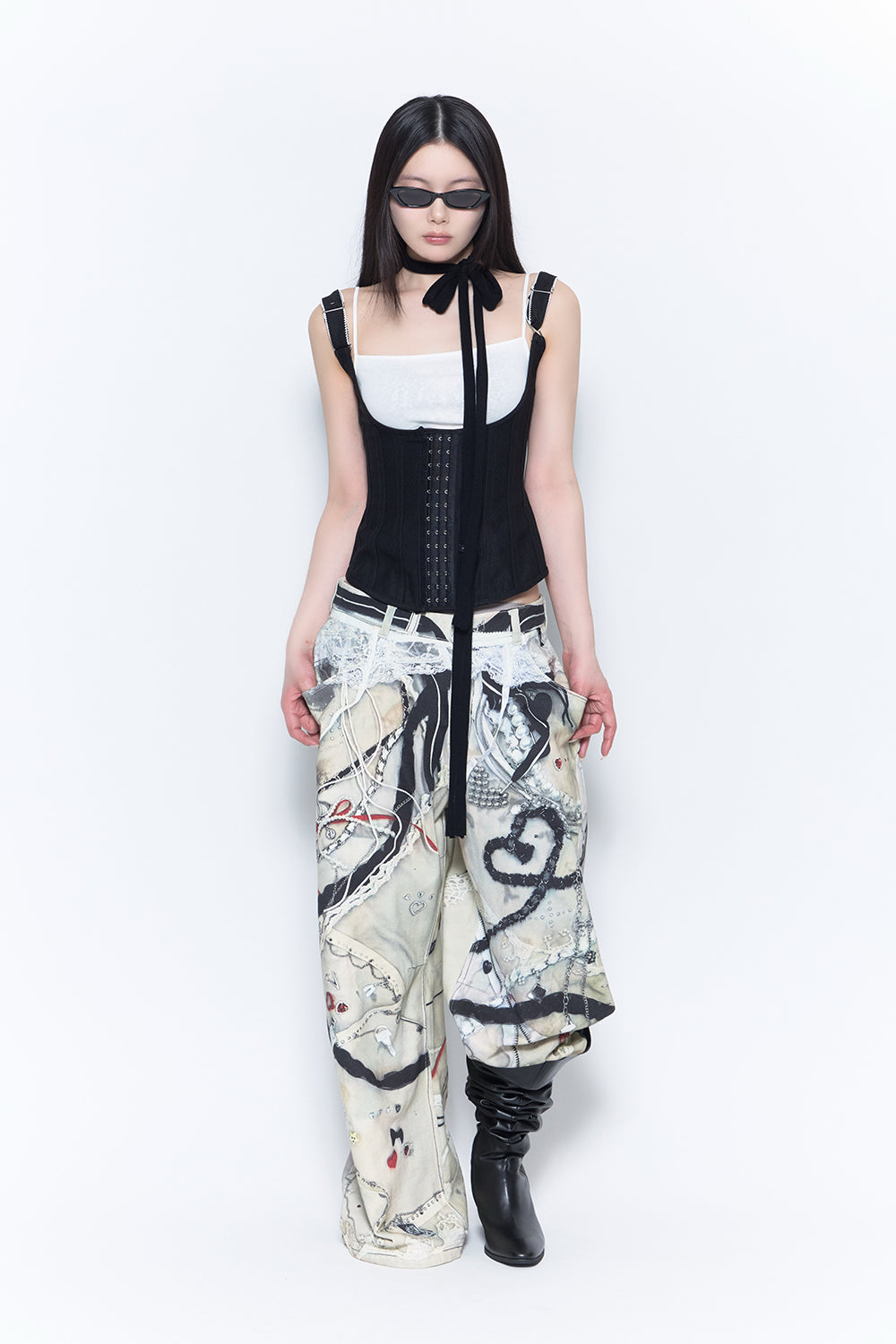 THEREDTHREAD / ザレッドスレッド】print sweat 3 toys