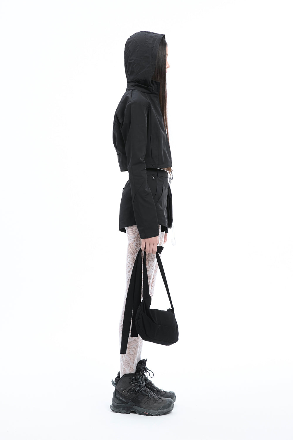 トップス theredthread G tech tops lace Striped mesh rhinestone top | Genny