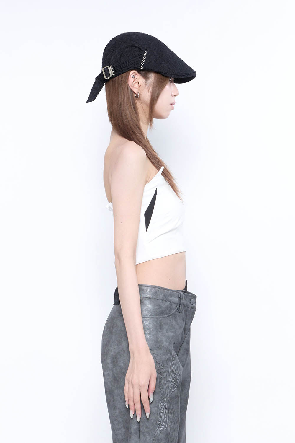 パンツ theredthread S cat claw denim THEREDTHREAD】S cat claw denim