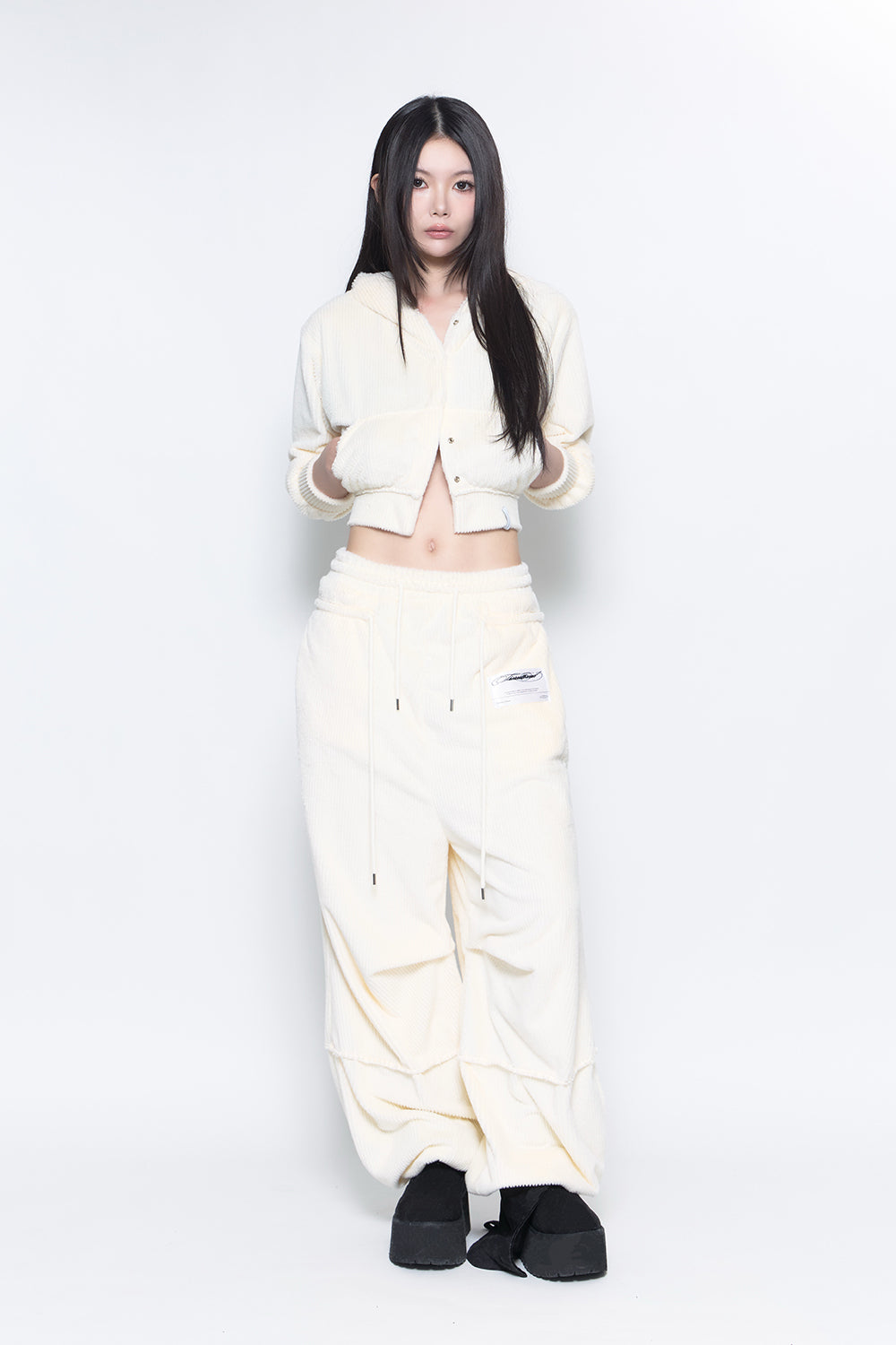 S double drawstring pants