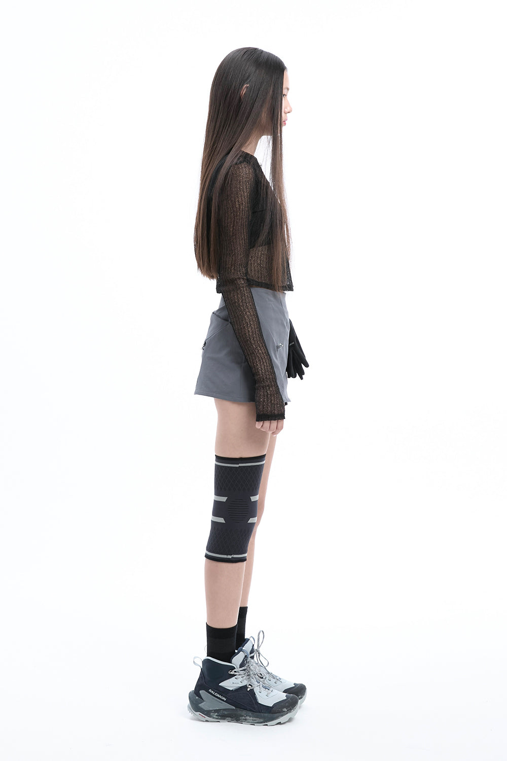 スカート THEREDTHRED G tech pouch skirt mini THEREDTHREAD / ザレッドスレッド】G tech pouch skirt mini