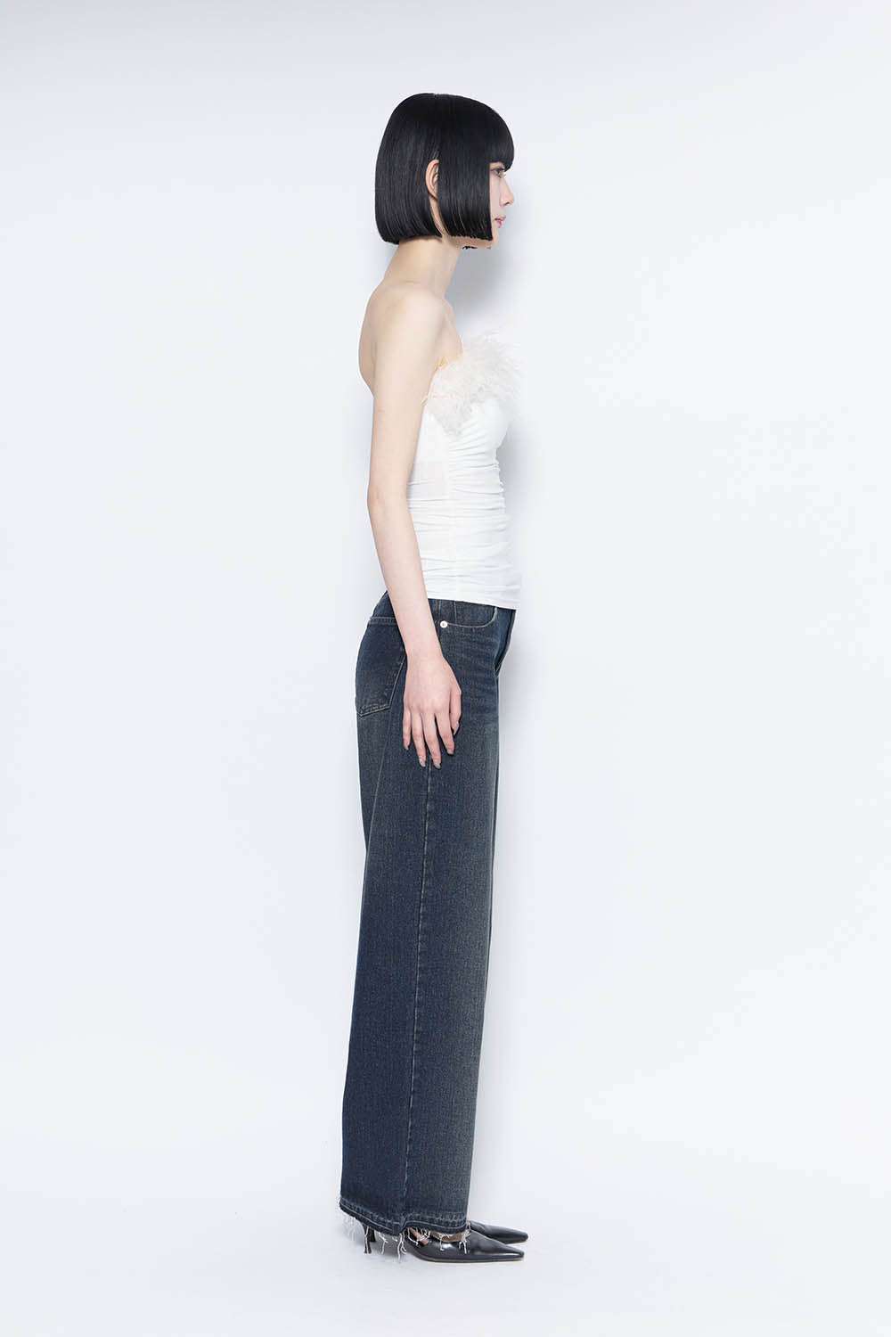 【即日発送可】S logo bare tops theredthread THEREDTHREAD / ザレッドスレッド】S strap bare tops