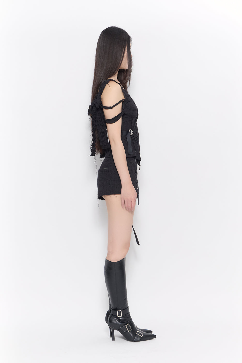 burlesque corset shorts