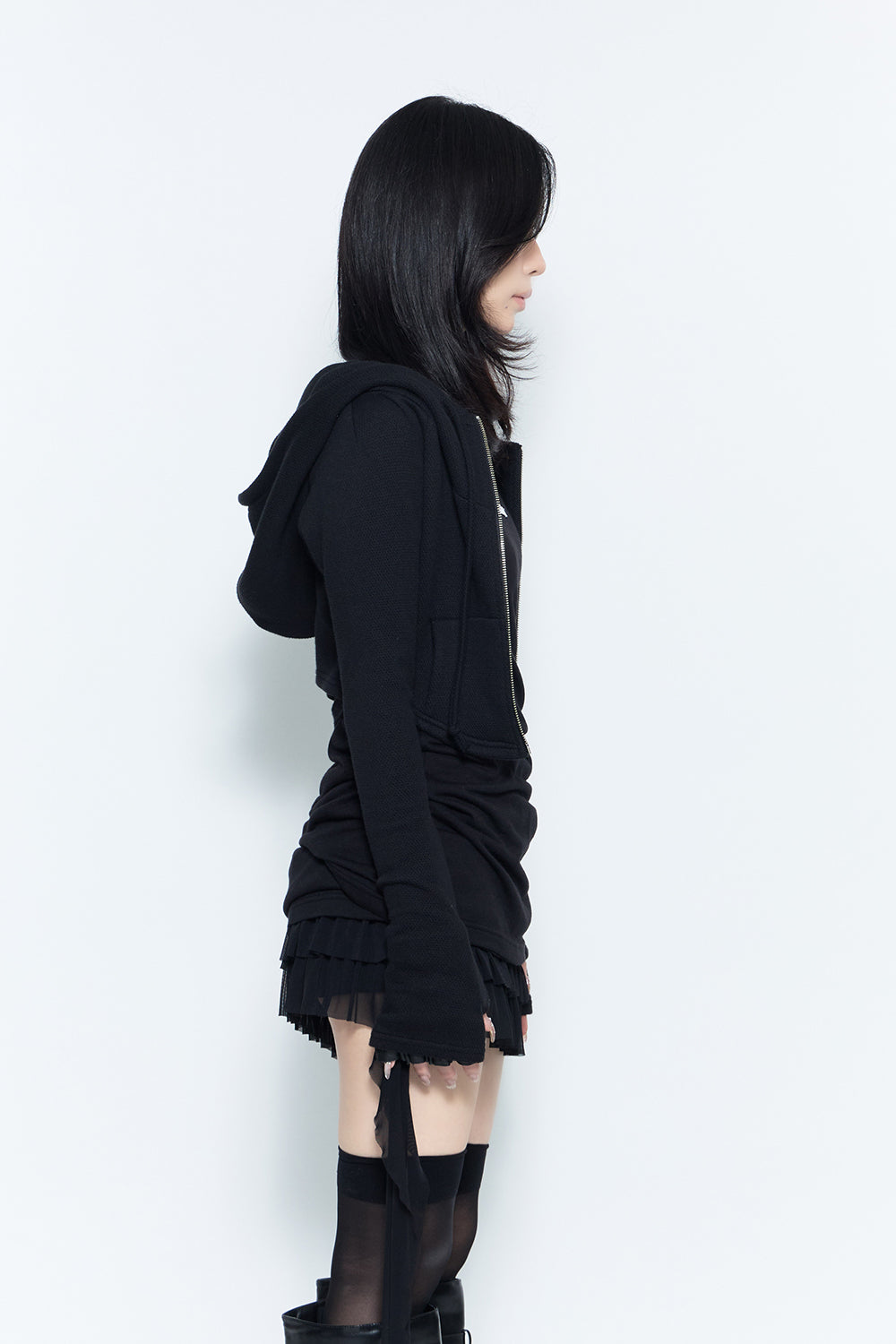 veiled hood hook tops