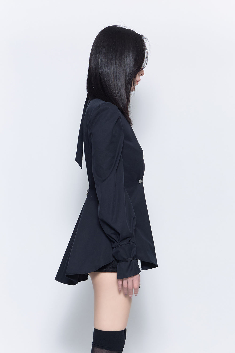 THEREDTHREAD / ザレッドスレッド】ponytail blouse