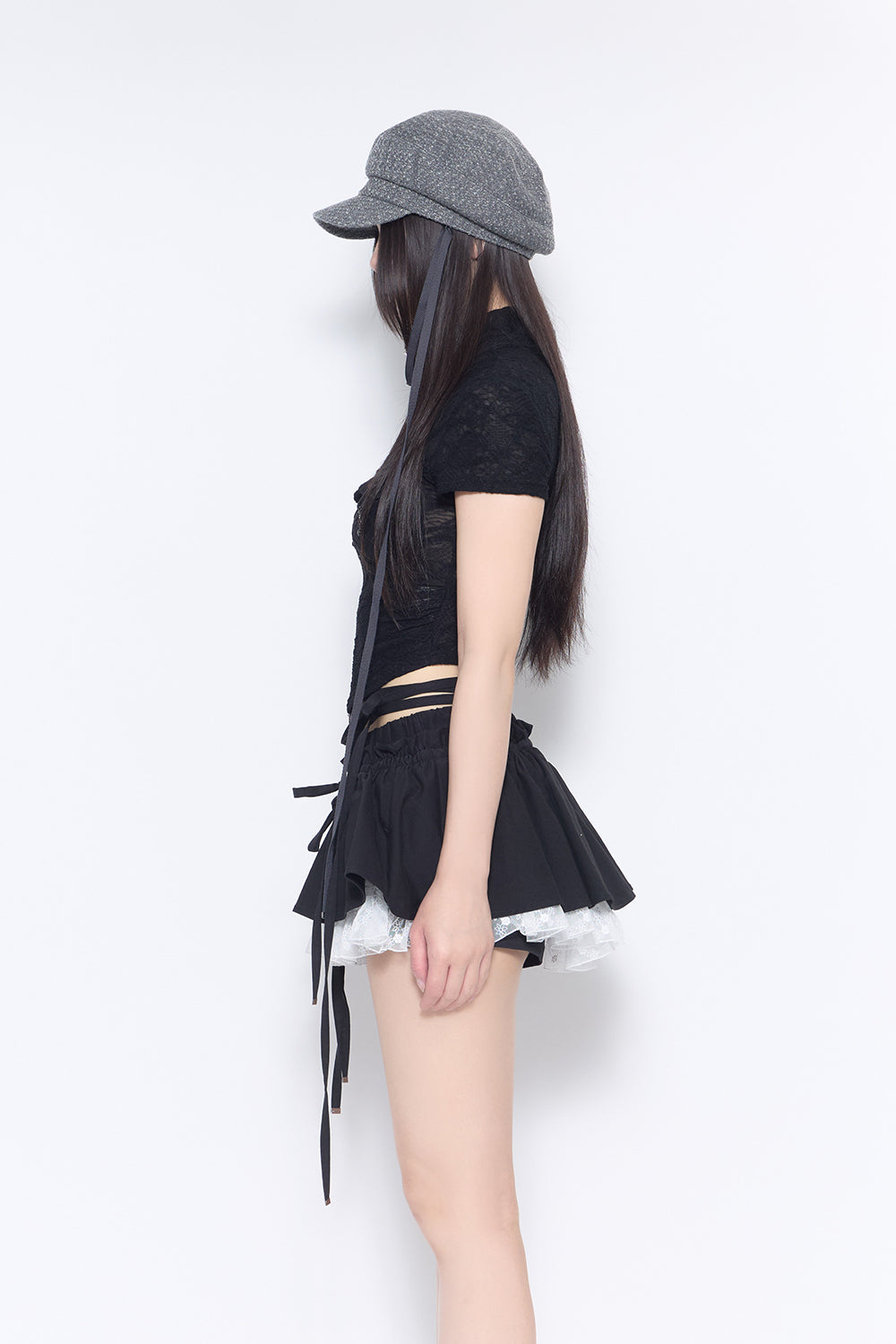 w zip garter tops