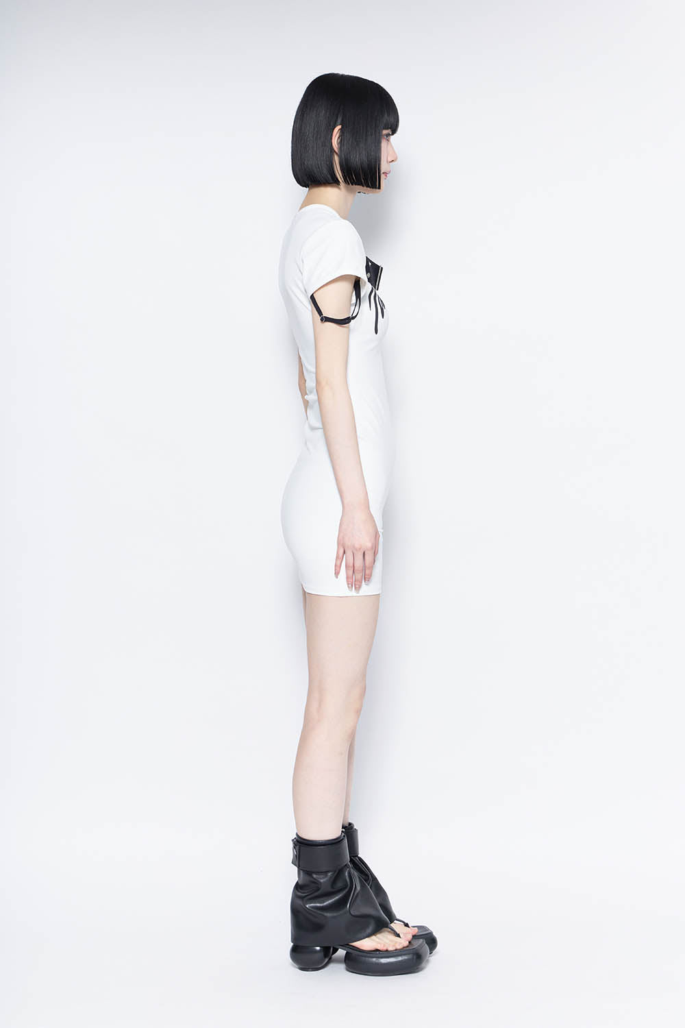 ワンピース S logo belt dress theredthread THEREDTHREAD / ザレッドスレッド】S logo belt dress