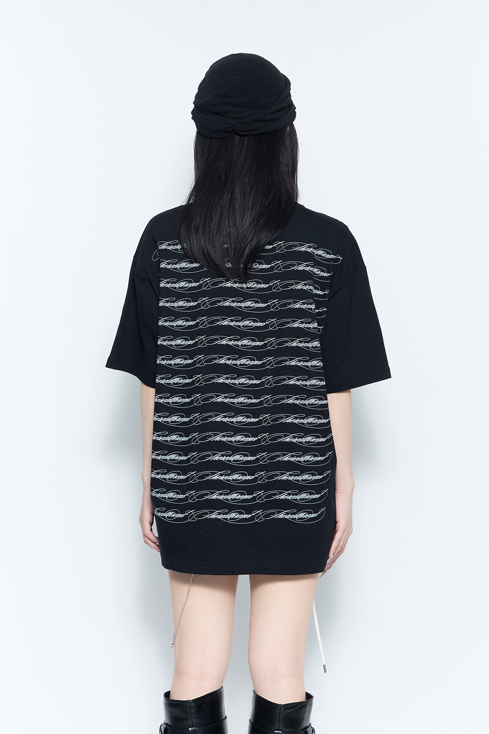 THEREDTHREAD】trace cross big tee