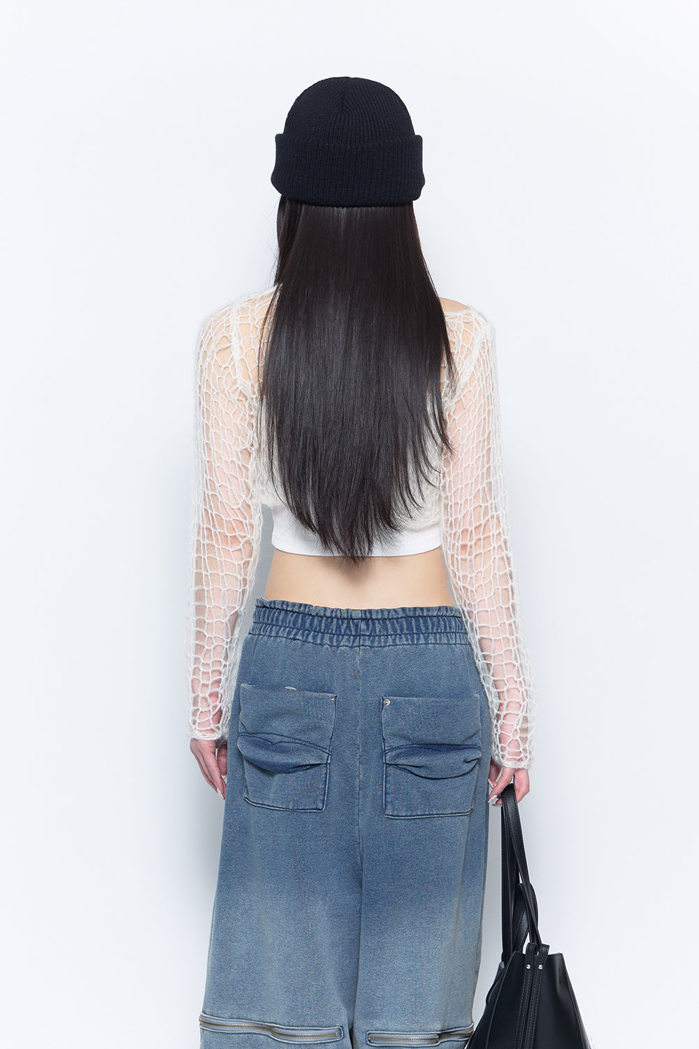 THEREDTHREAD / ザレッドスレッド】loose mohair knit
