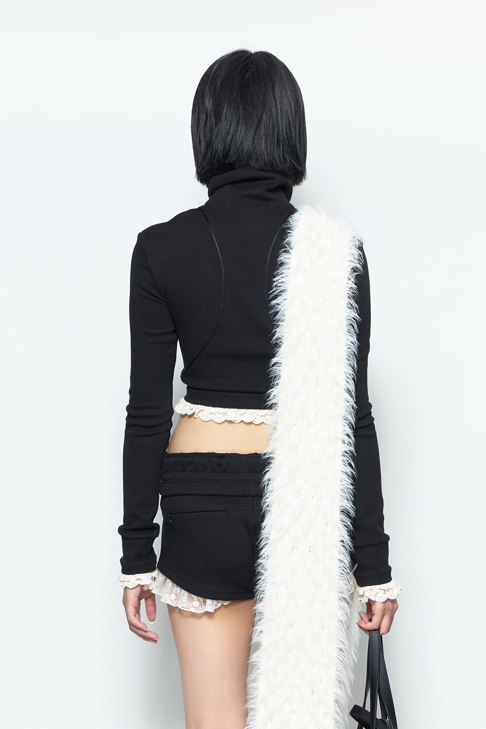S track jersey jacket lace