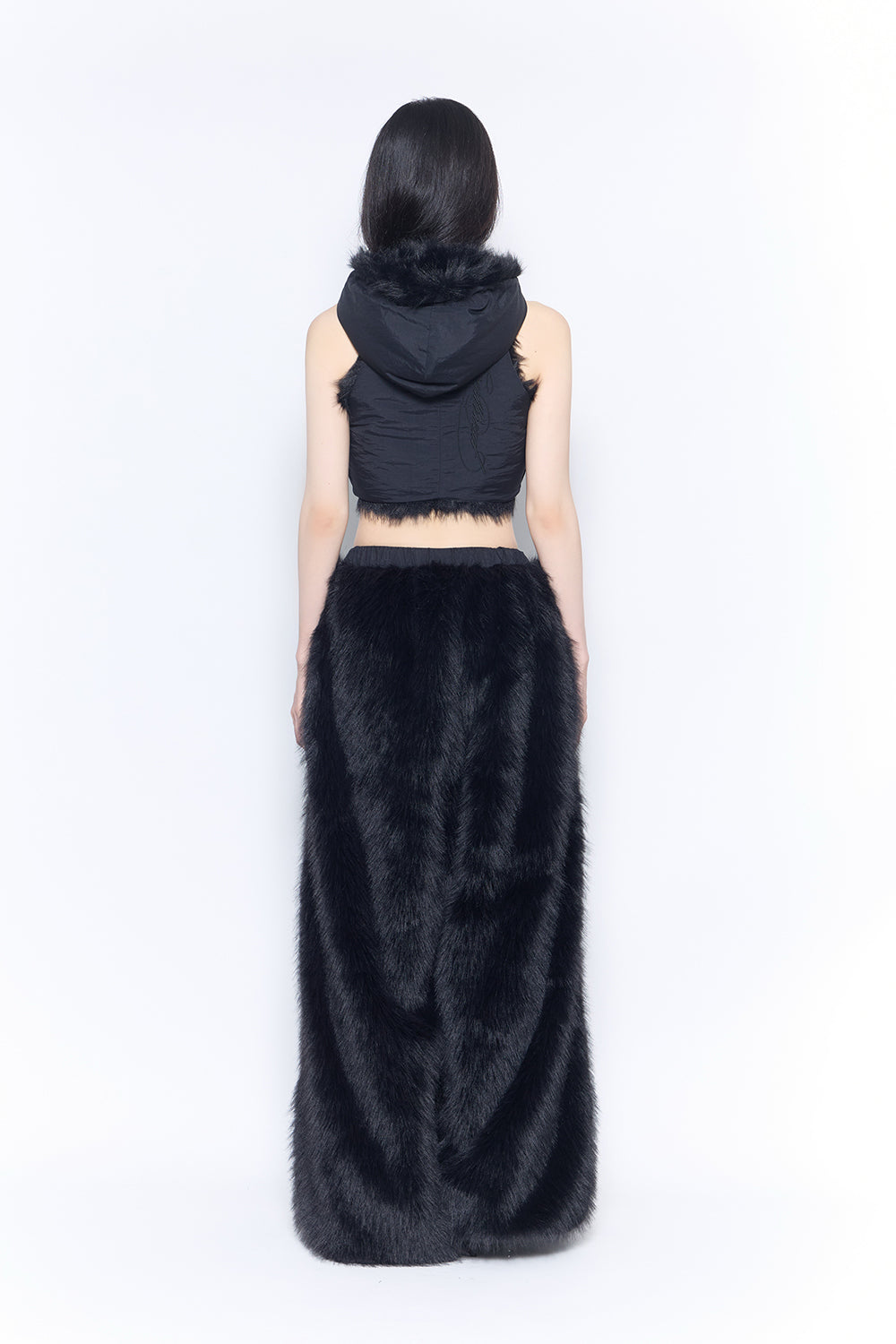 flip fur pants