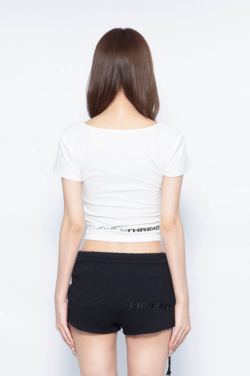 トップス theredthread S symbol bold print T-shirt THEREDTHREAD / ザレッドスレッド】S symbol bold print T-shirt