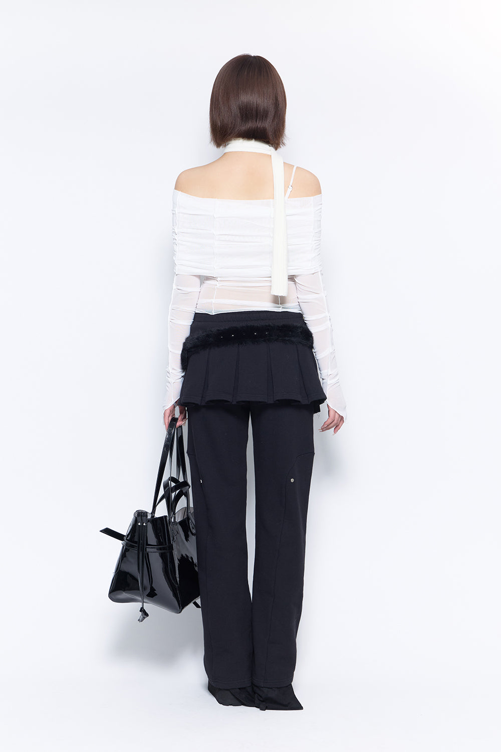S classic skirt pants sweat
