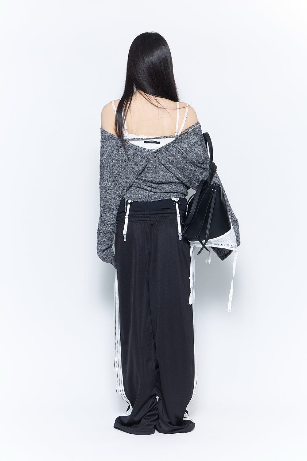 THEREDTHREAD / ザレッドスレッド】layered track pants