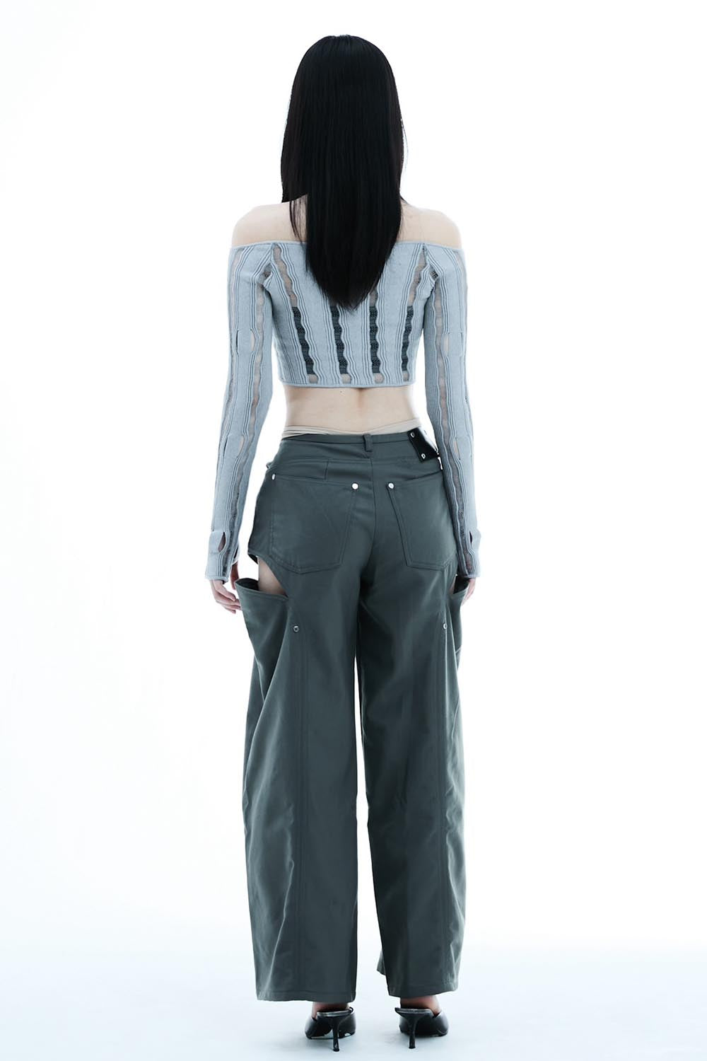 THEREDTHREAD / ザレッドスレッド】S cutting pants