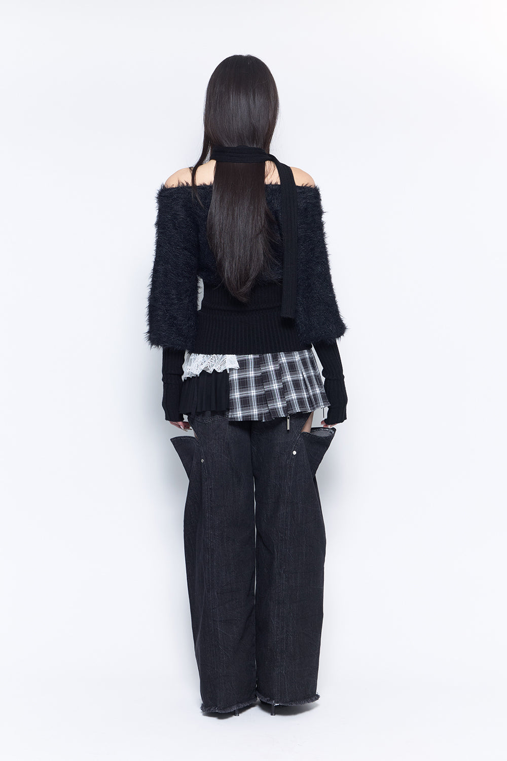 S half mini skirt bug check