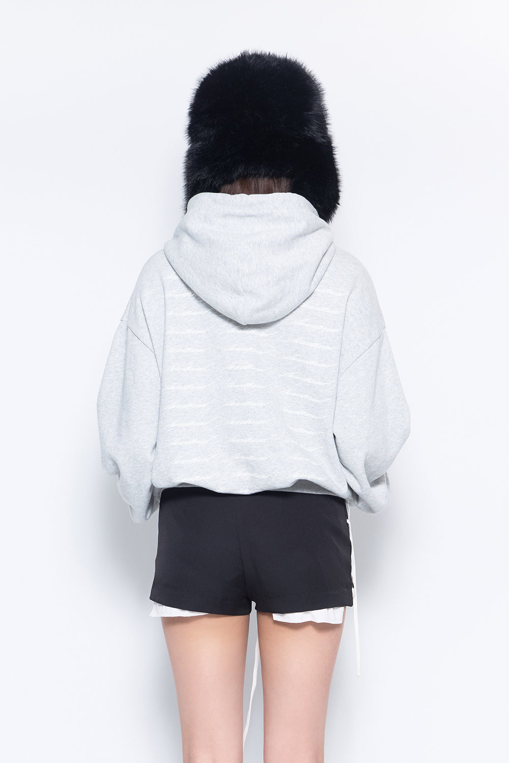 S logo pullover hoodie