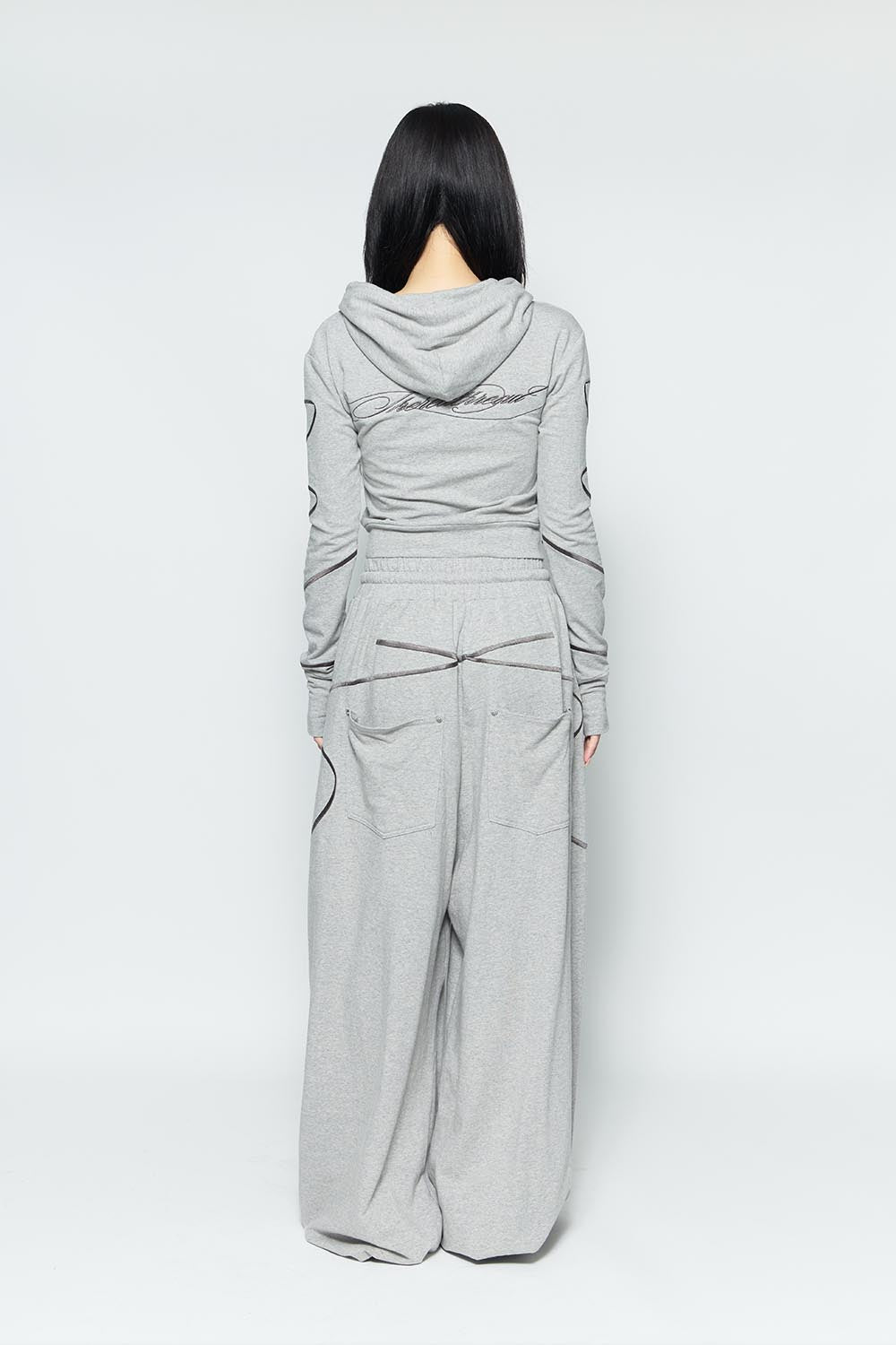 THEREDTHREAD / ザレッドスレッド】S embroidery ribbon pants