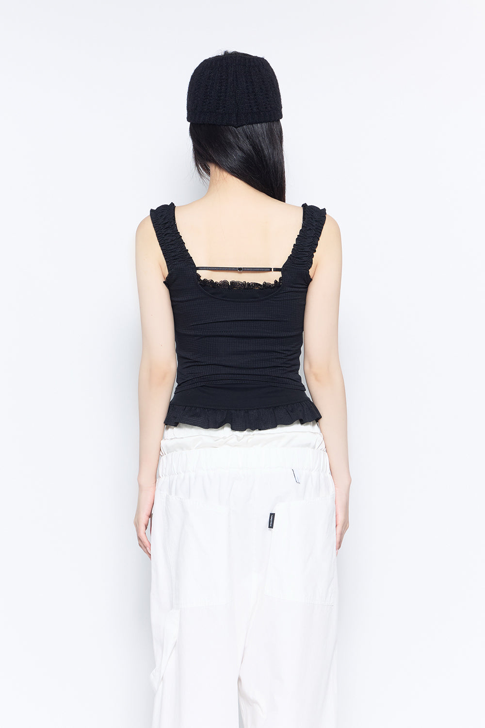 frill corset tops