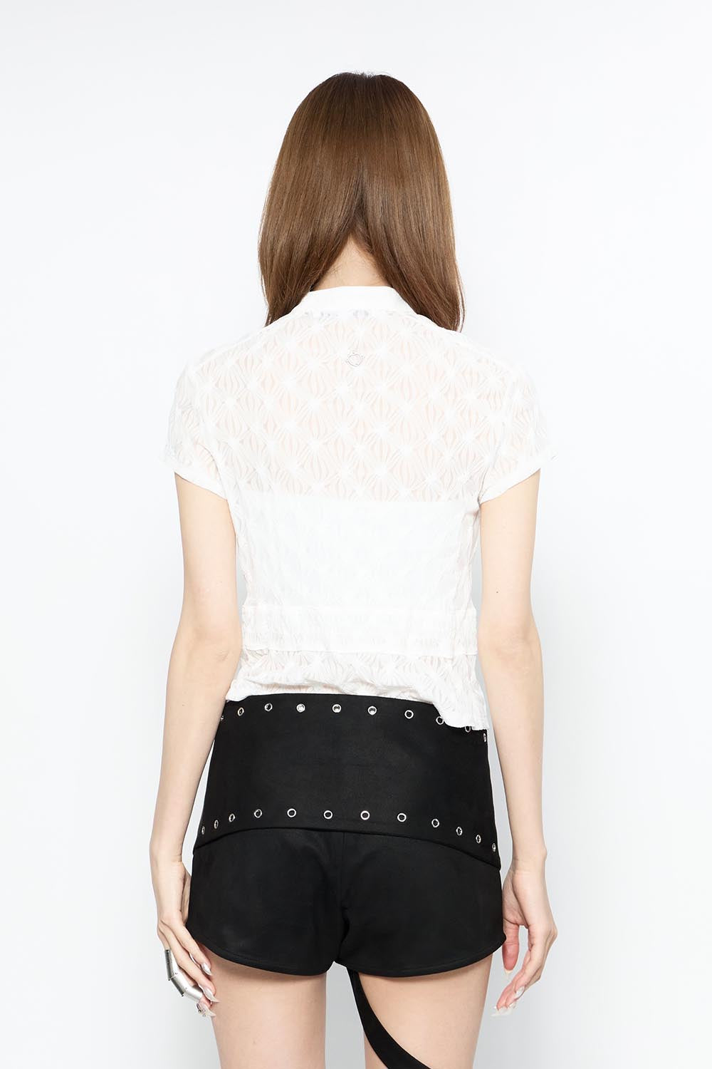 THEREDTHREAD / ザレッドスレッド】S front belt blouse