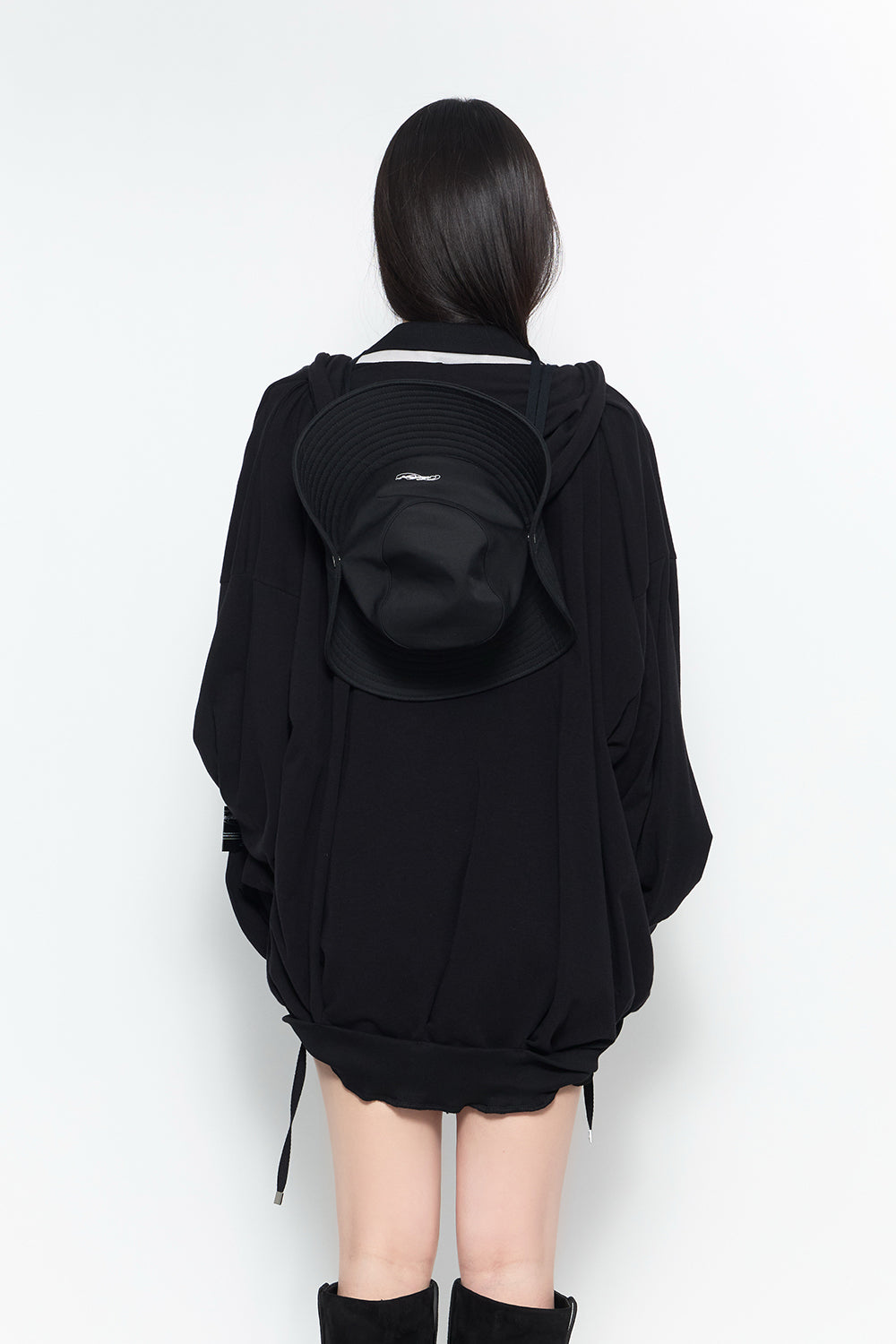 theredthread ザレッドスレッド　emblem fold hoodie THEREDTHREAD / ザレッドスレッド】emblem fold hoodie