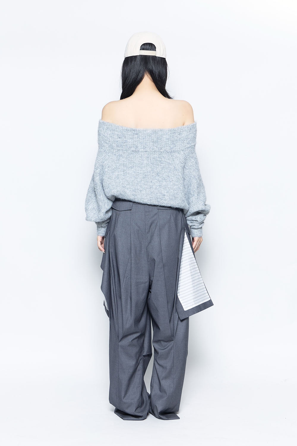 S tailored drape slacks