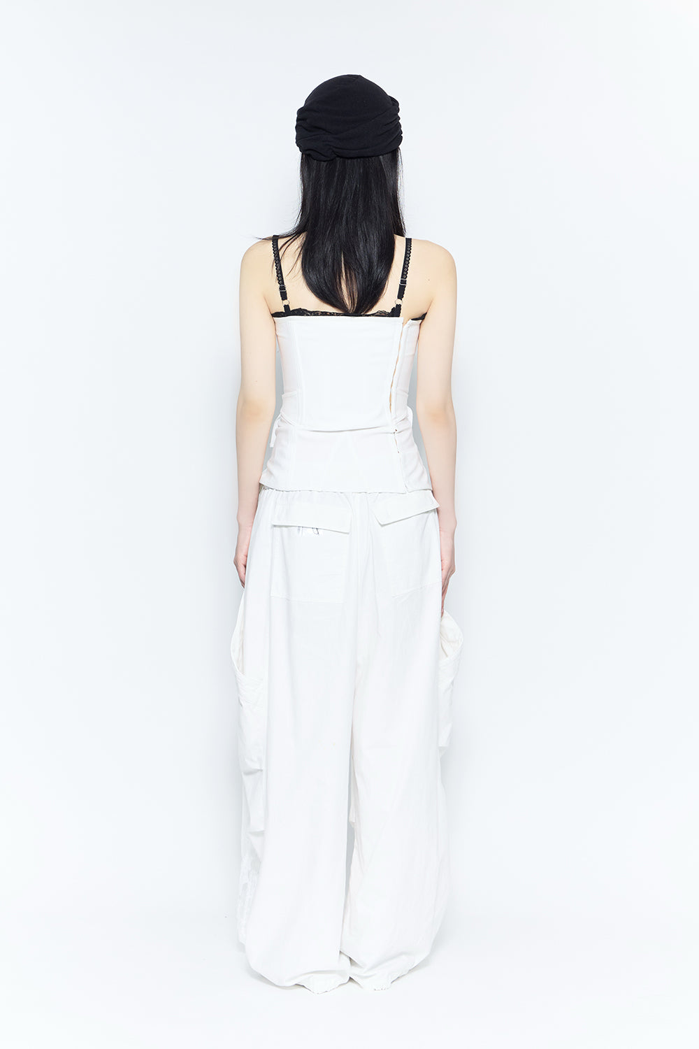 veil cargo pants scarf set
