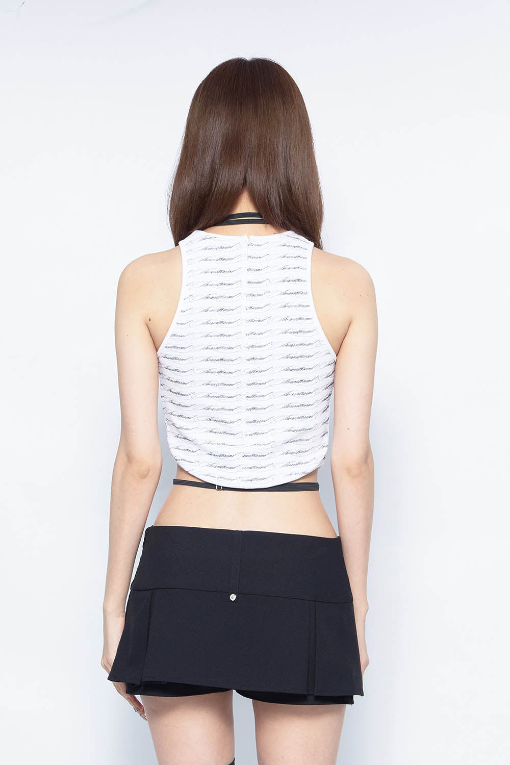 THEREDTHREAD / ザレッドスレッド】S clip logo tank