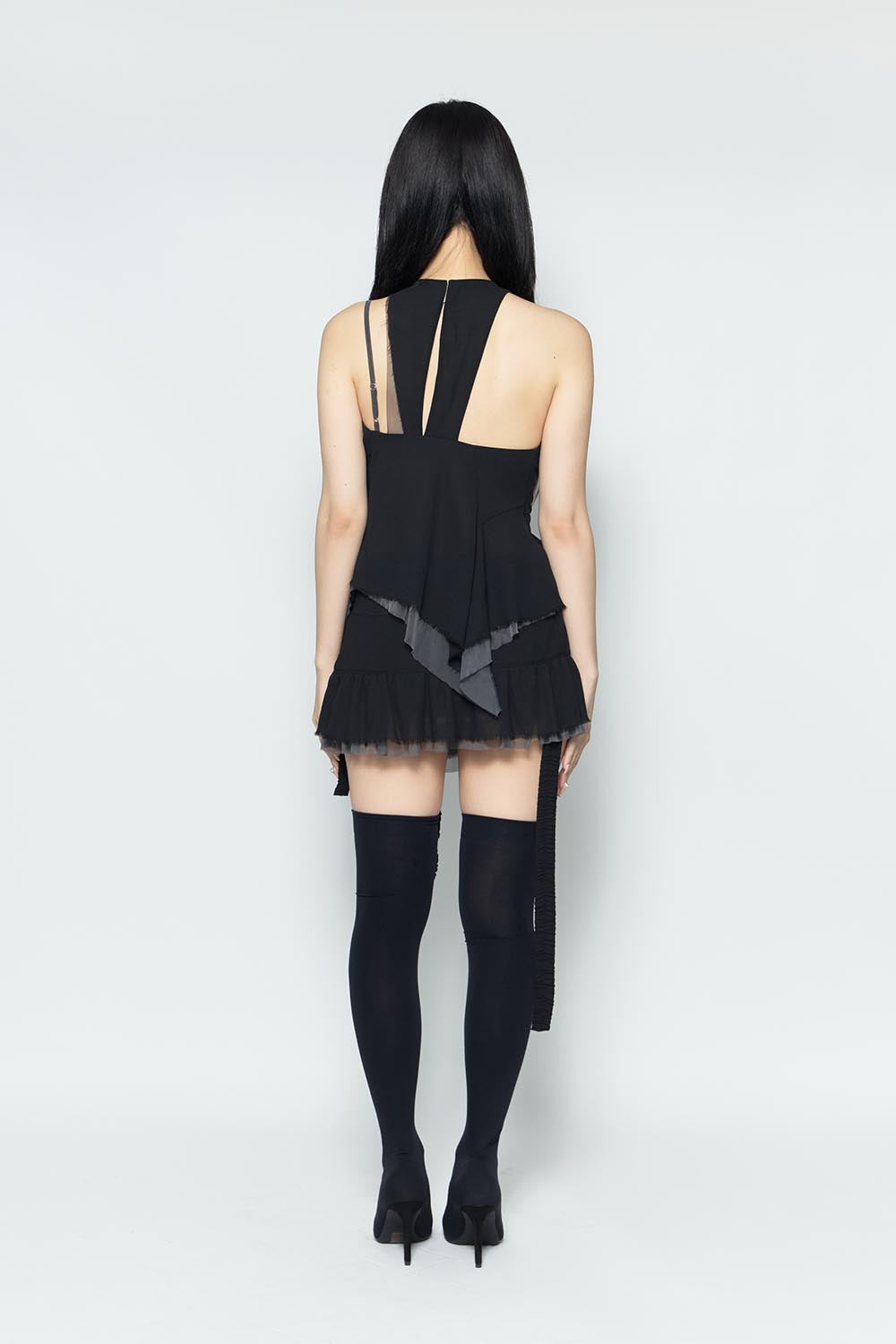 S flow frill skirt