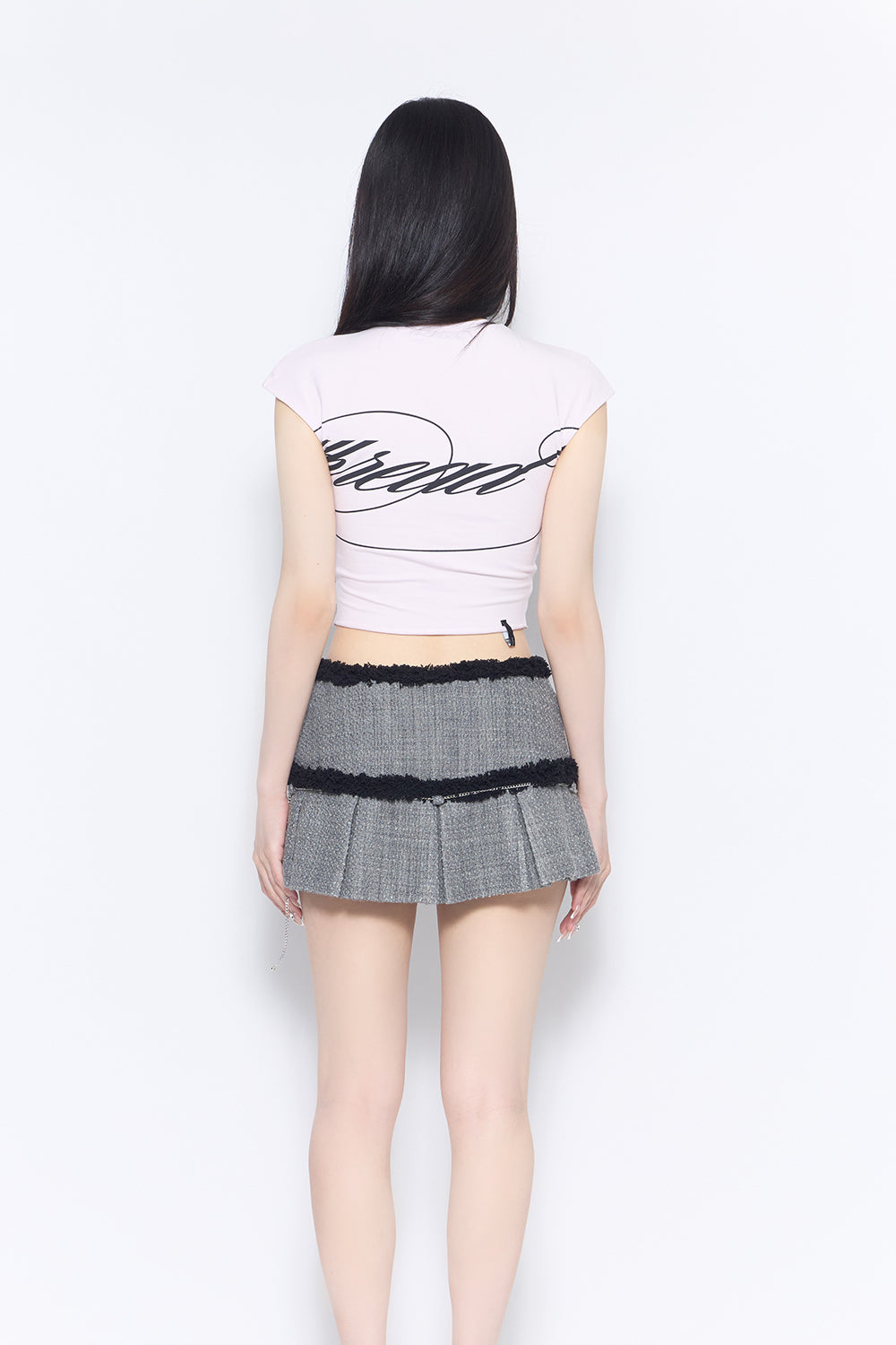knot hem logo tops