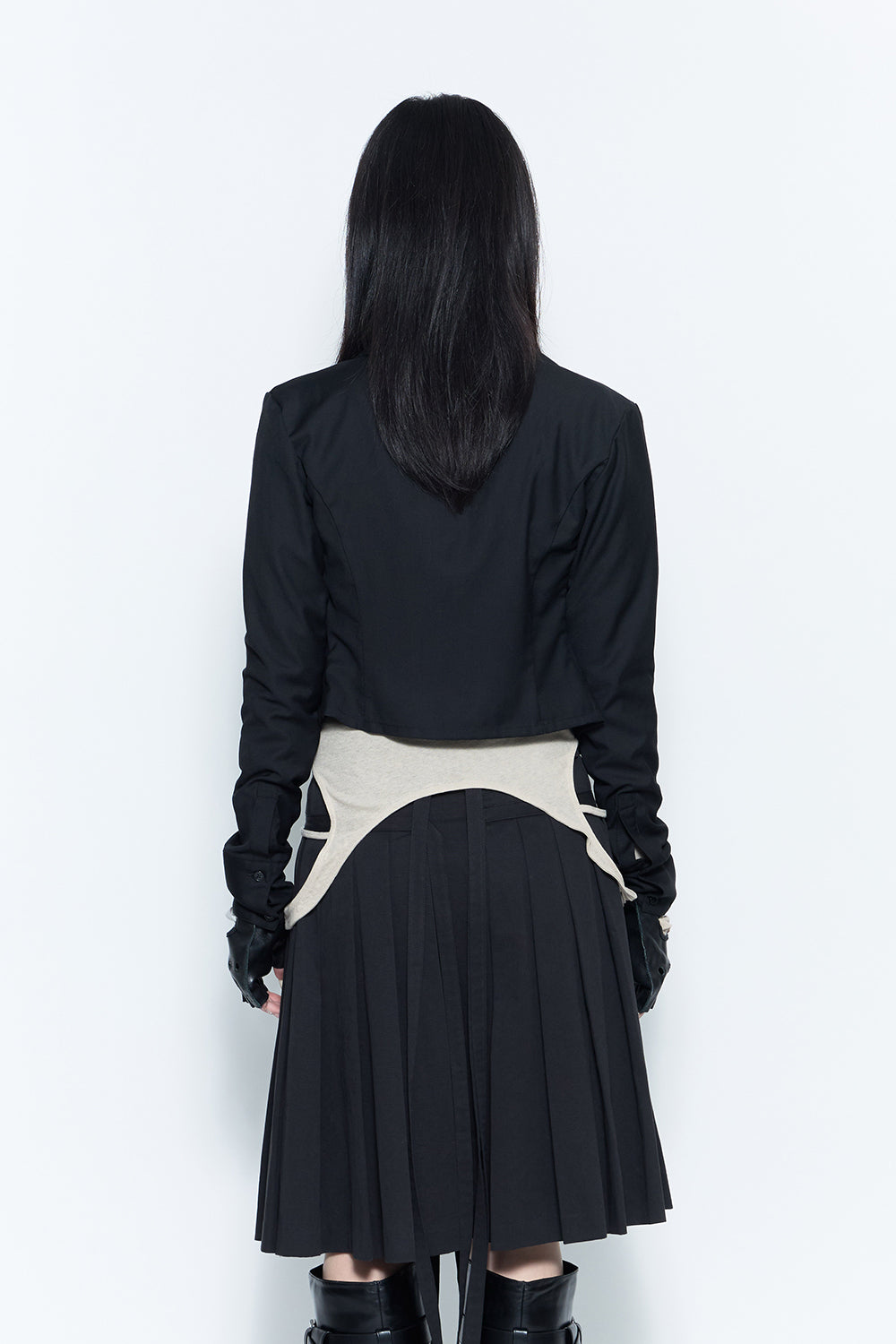 w zip cord shirt
