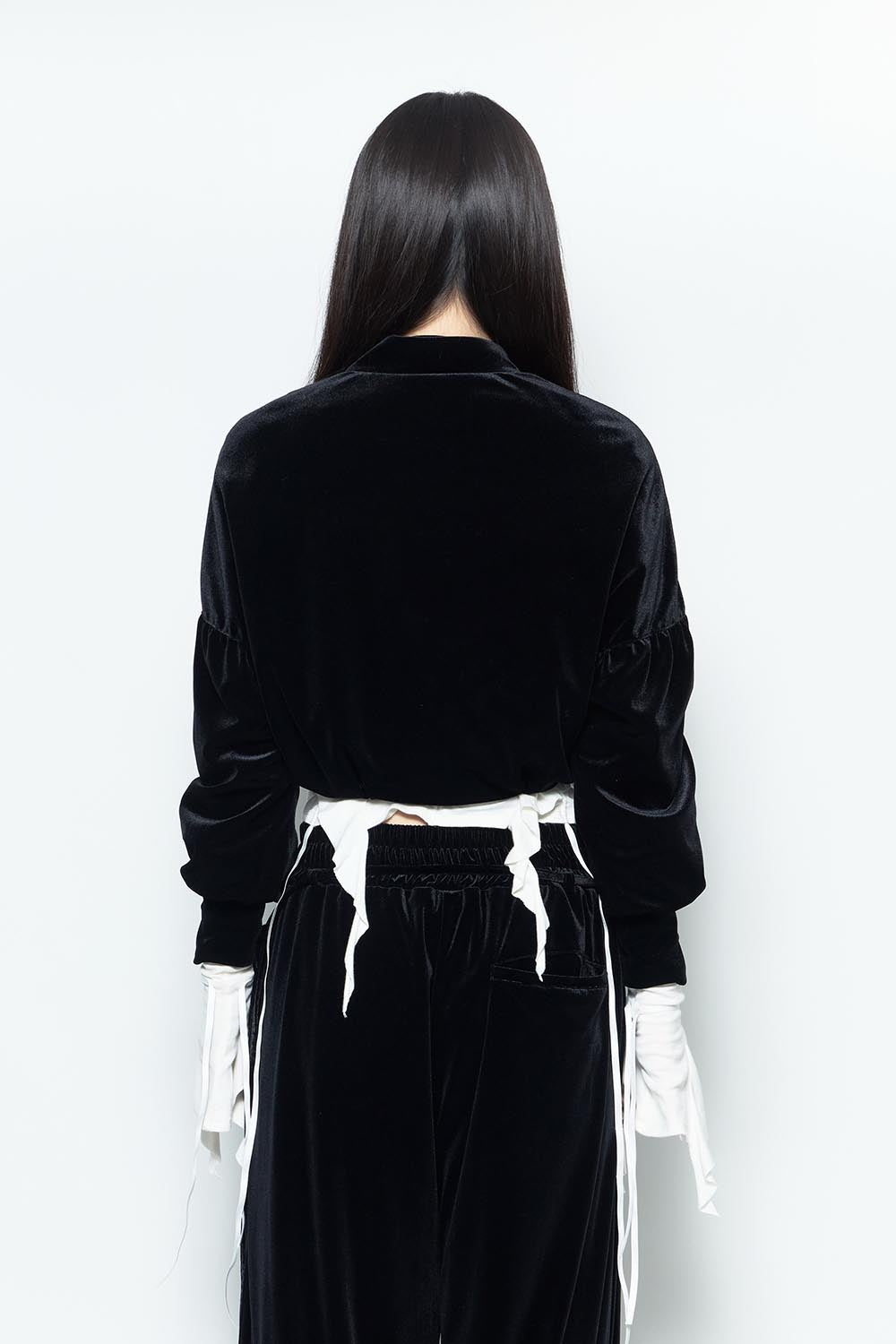 S velvet jacket
