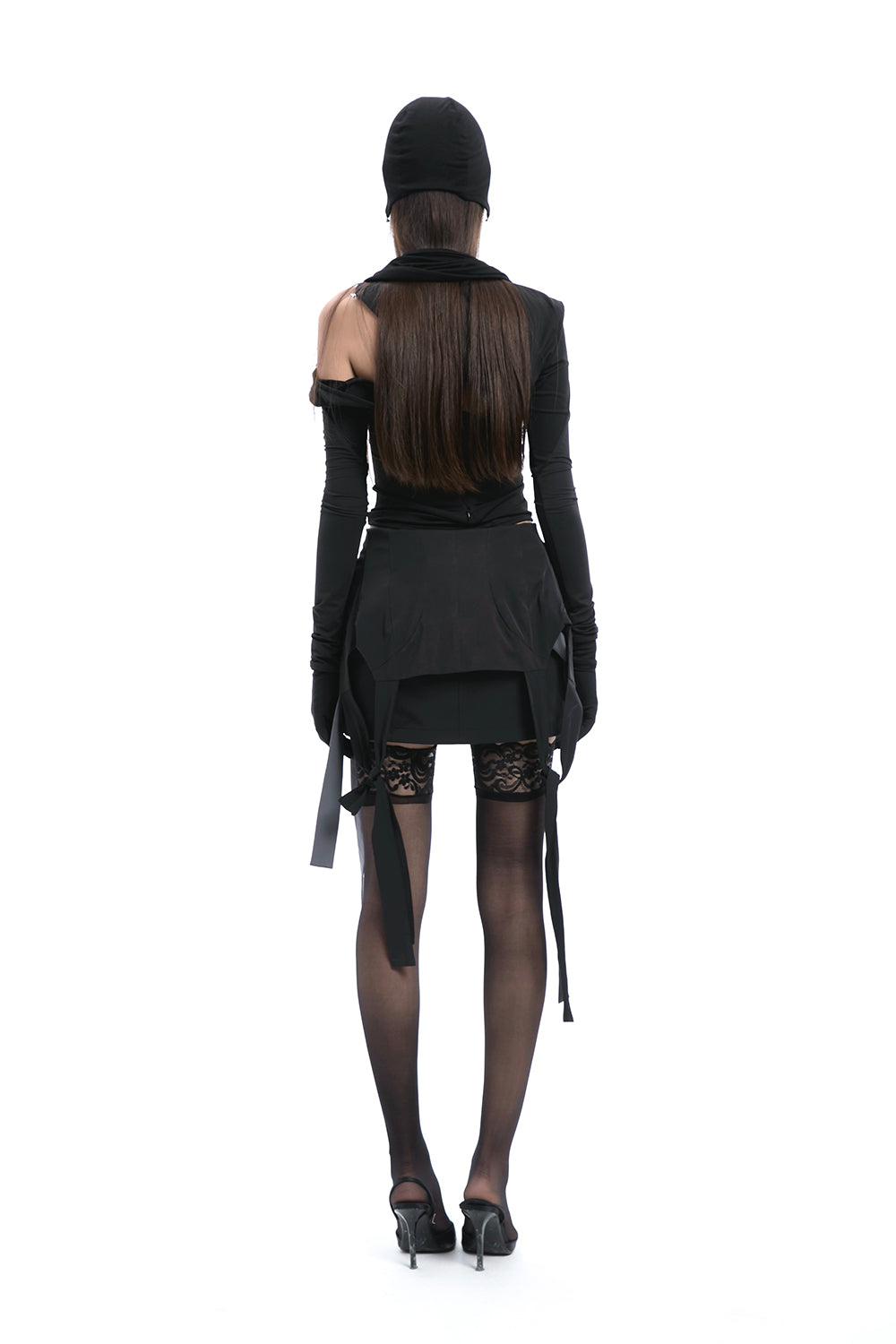 THEREDTHREAD ザレッドスレッド THEREDTHREAD / ザレッドスレッド】S snake laceup tops