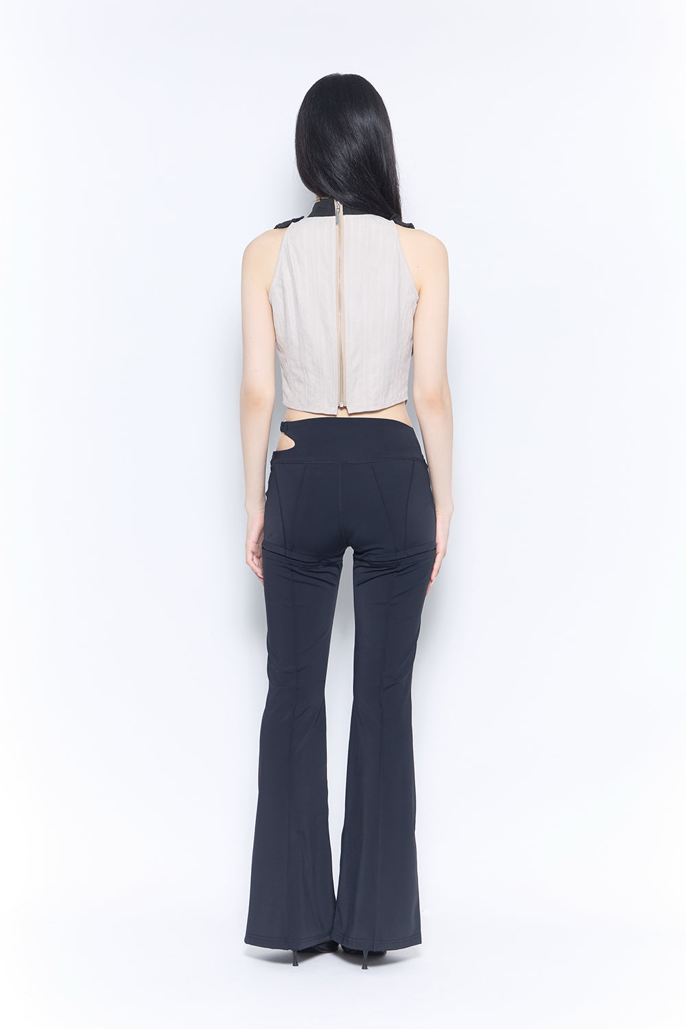sculpt slit pants