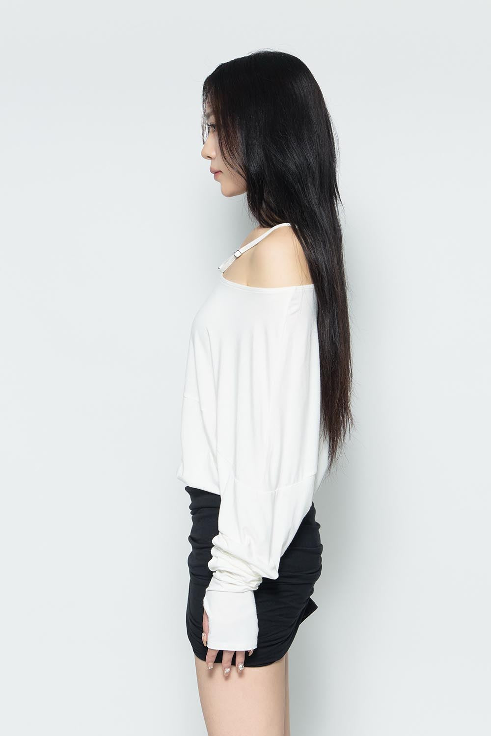 S slouchy strap tops