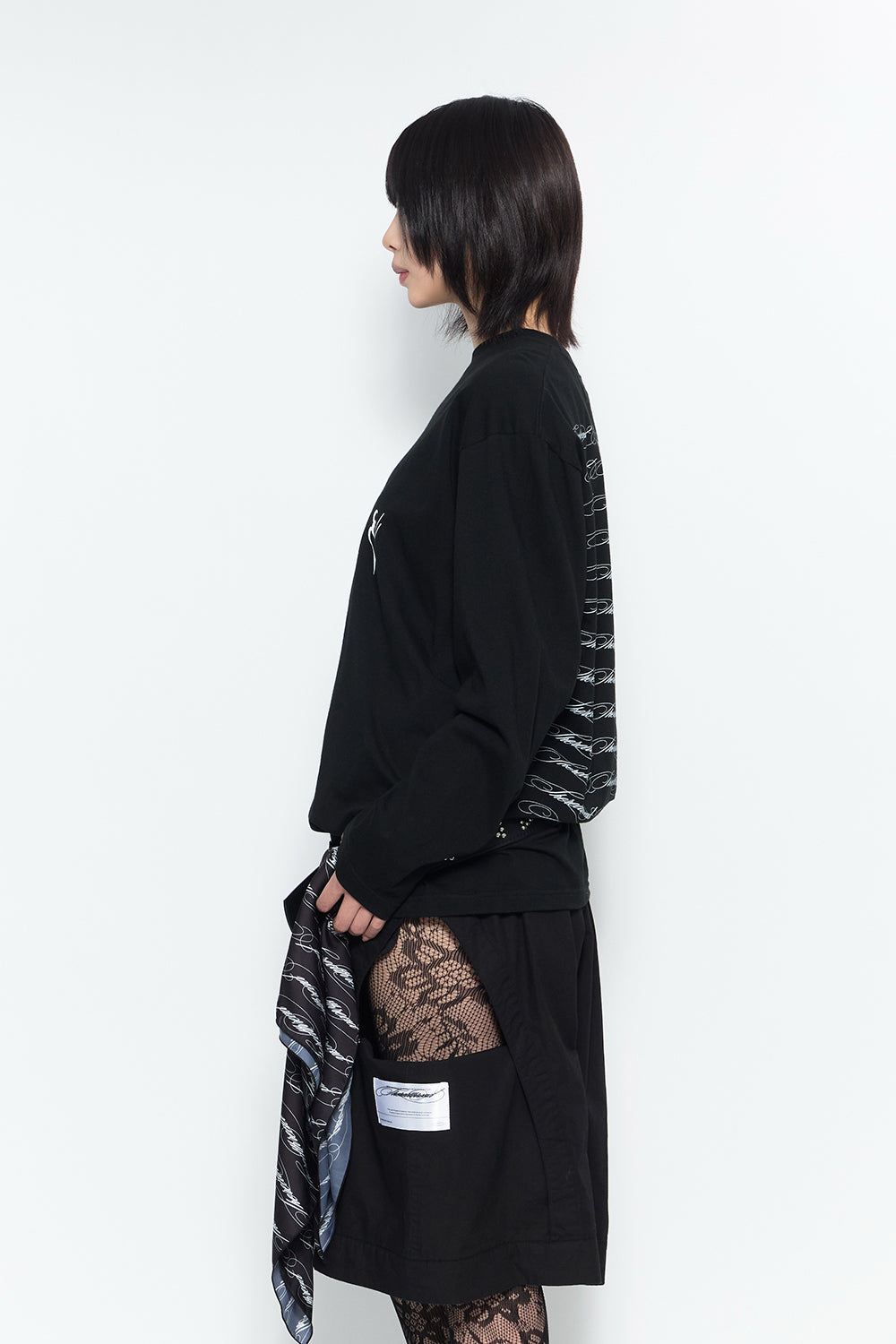 symbol big L/S T-shirt