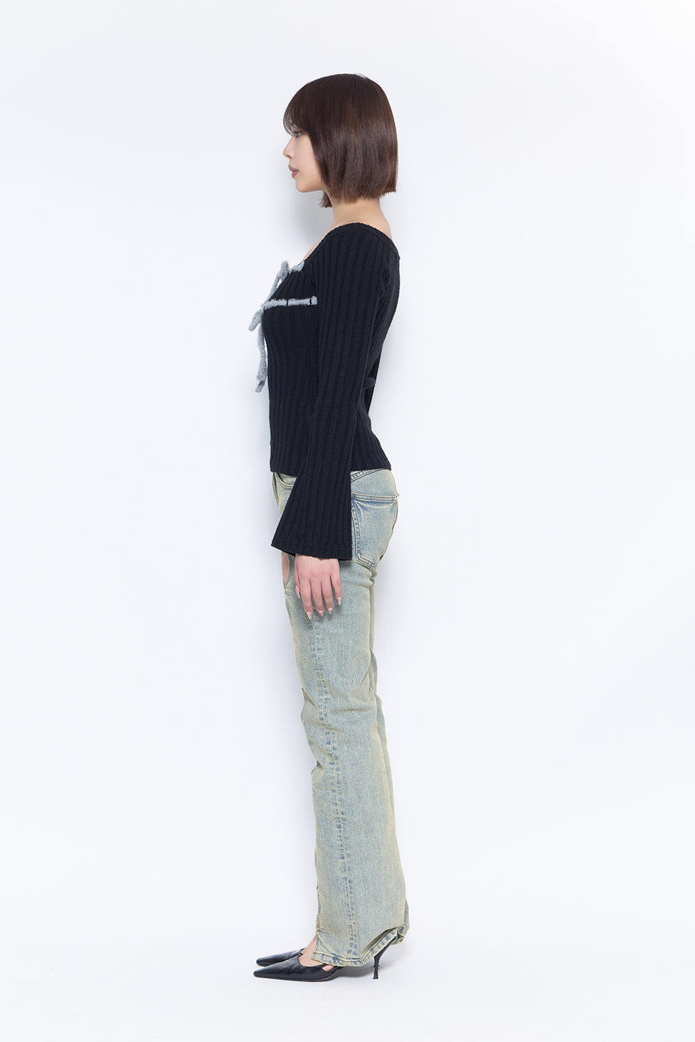 THEREDTHREAD / ザレッドスレッド】S cutting denim 1