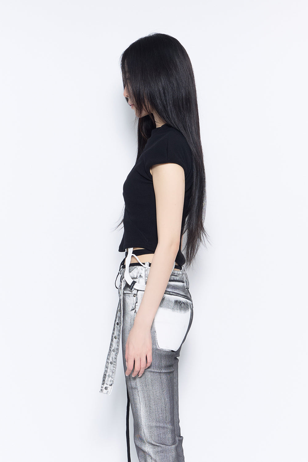 THEREDTHREAD / ザレッドスレッド】loop layered rib tops