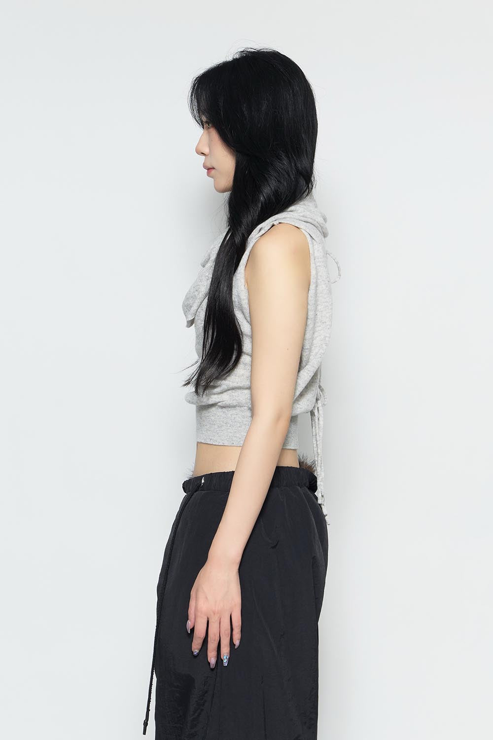 S backless knit tops