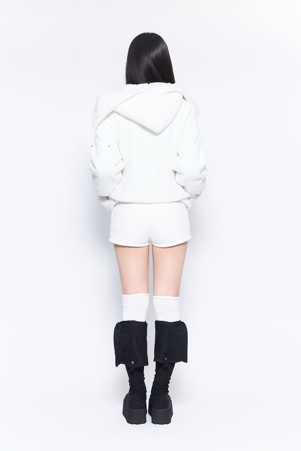S ring biker shorts lace white Sサイズ THEREDTHREAD / ザレッドスレッド】S ring biker shorts lace